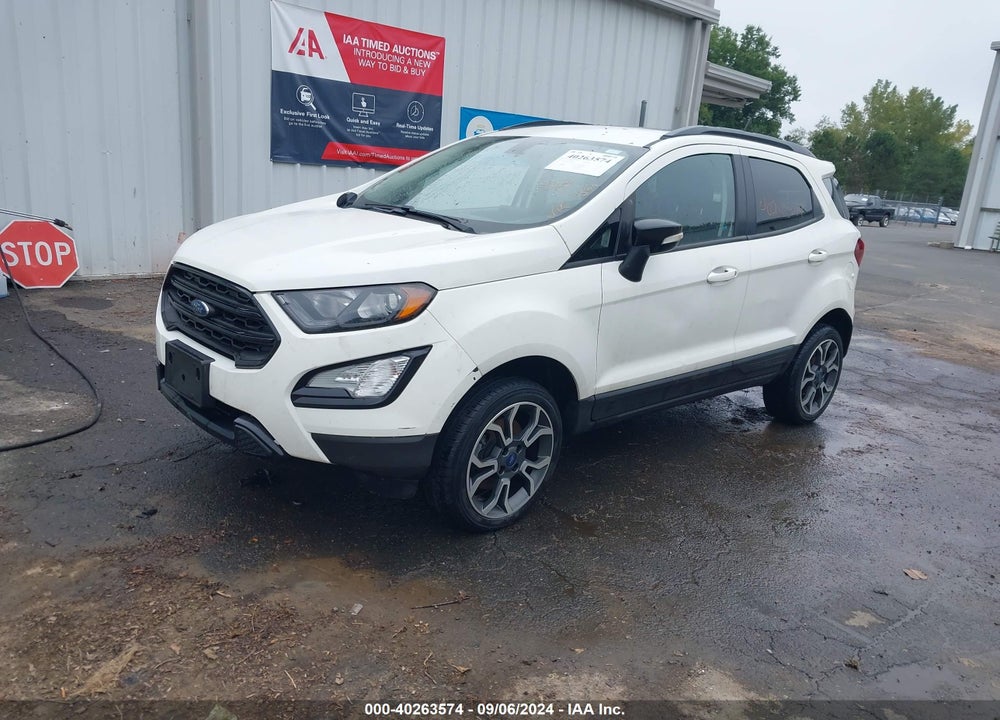 2019 FORD ECOSPORT SES VIN: MAJ6S3JL1KC252670