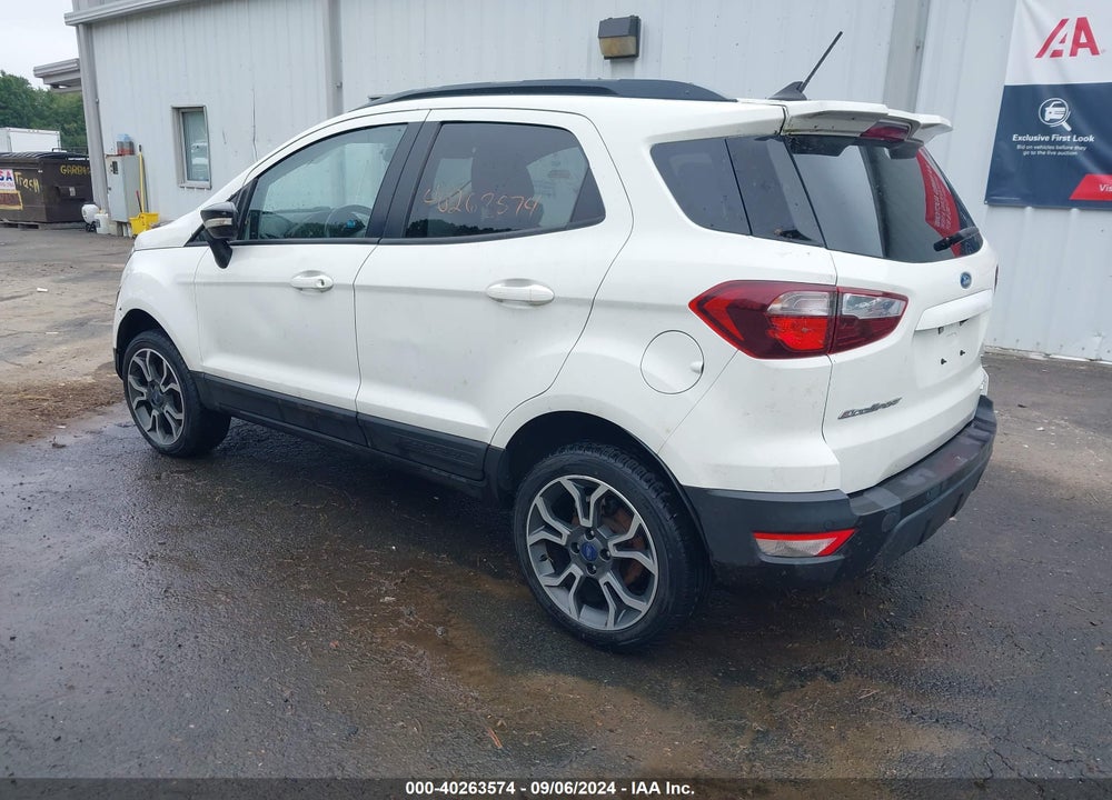 2019 FORD ECOSPORT SES VIN: MAJ6S3JL1KC252670