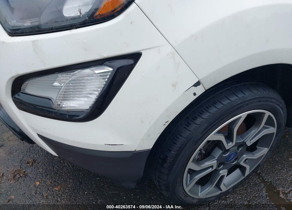 2019 FORD ECOSPORT SES VIN: MAJ6S3JL1KC252670