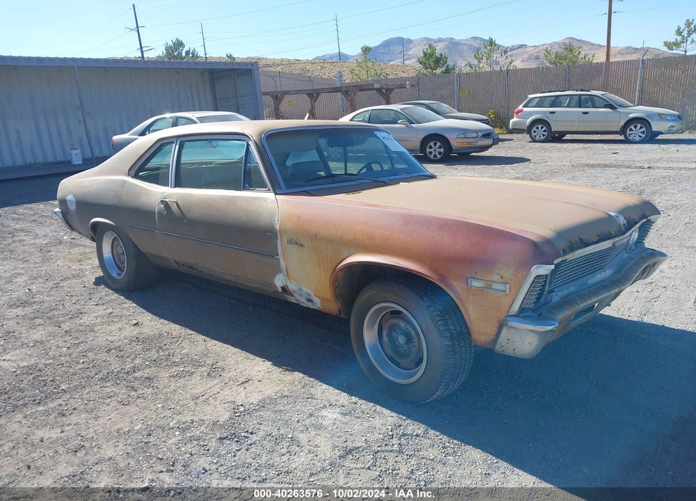 1972 CHEVROLET NOVA VIN: 1X27H2L108758