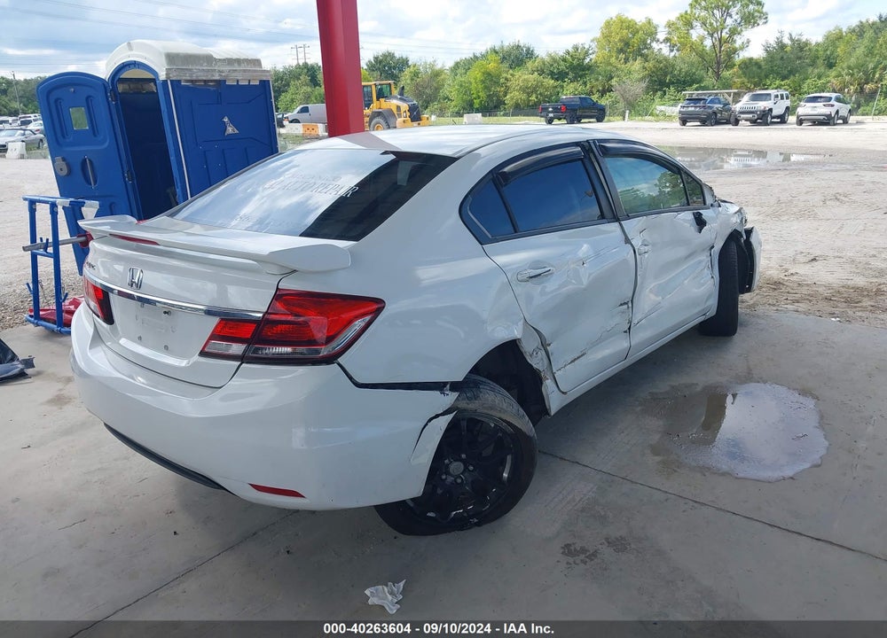 2014 HONDA CIVIC LX VIN: 19XFB2F57EE062142