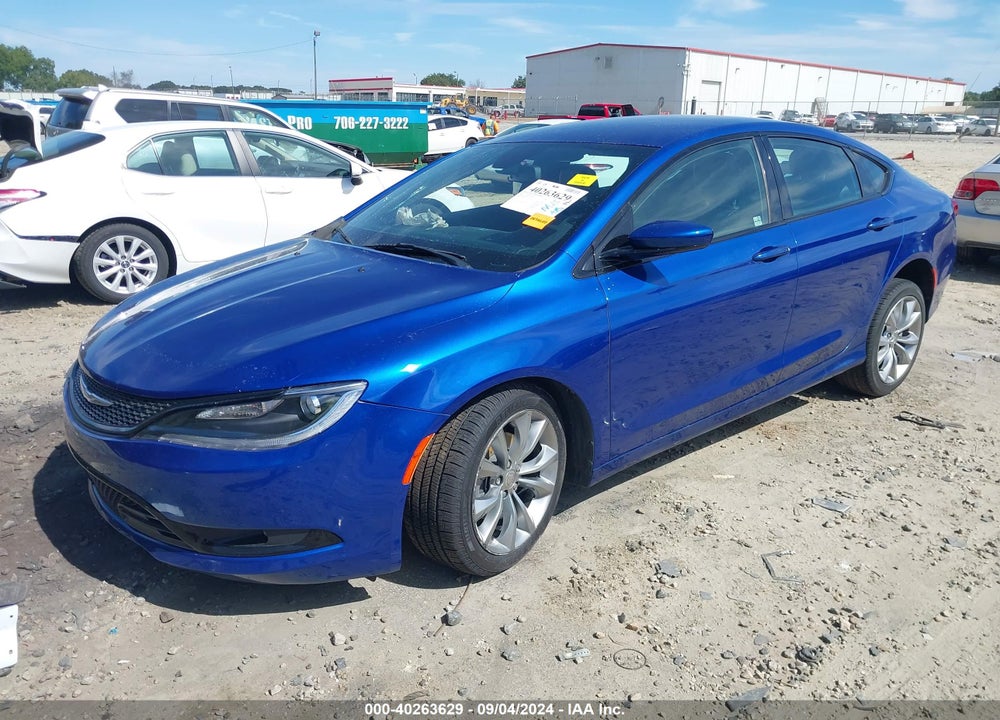 2016 CHRYSLER 200 S VIN: 1C3CCCBB5GN173356