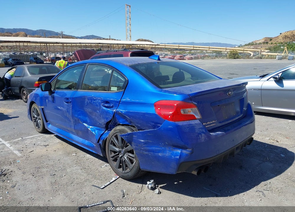 2019 SUBARU WRX VIN: JF1VA1A64K9828018