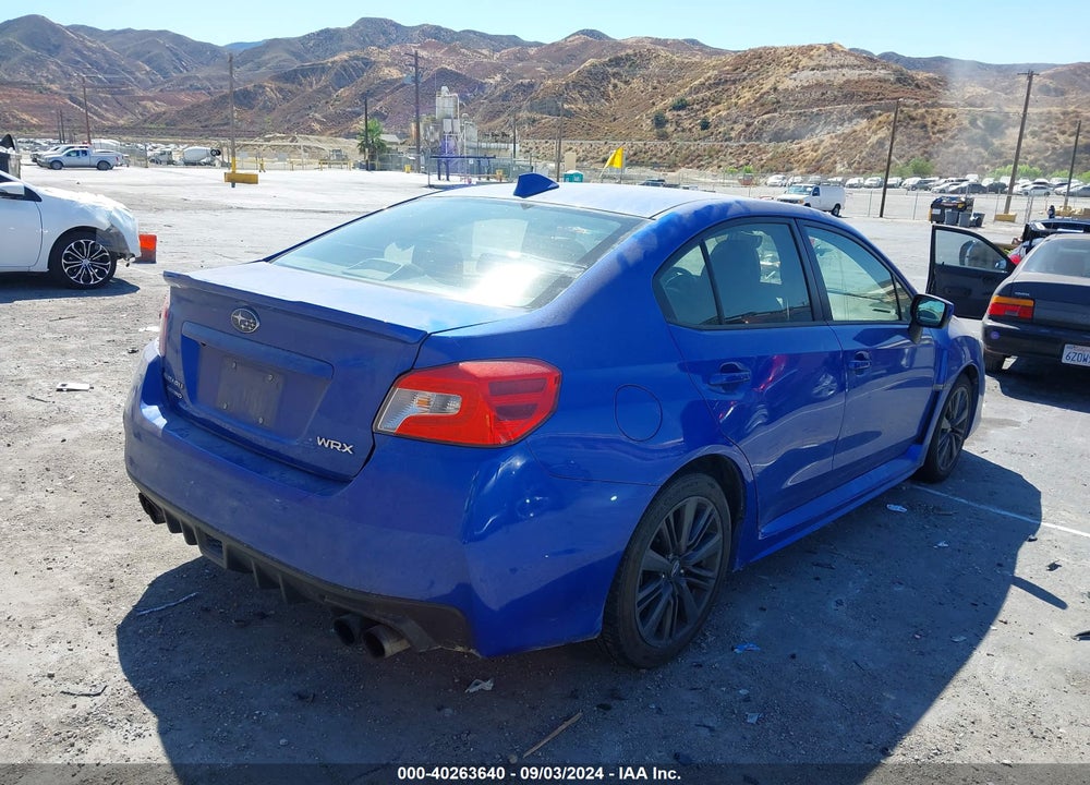 2019 SUBARU WRX VIN: JF1VA1A64K9828018