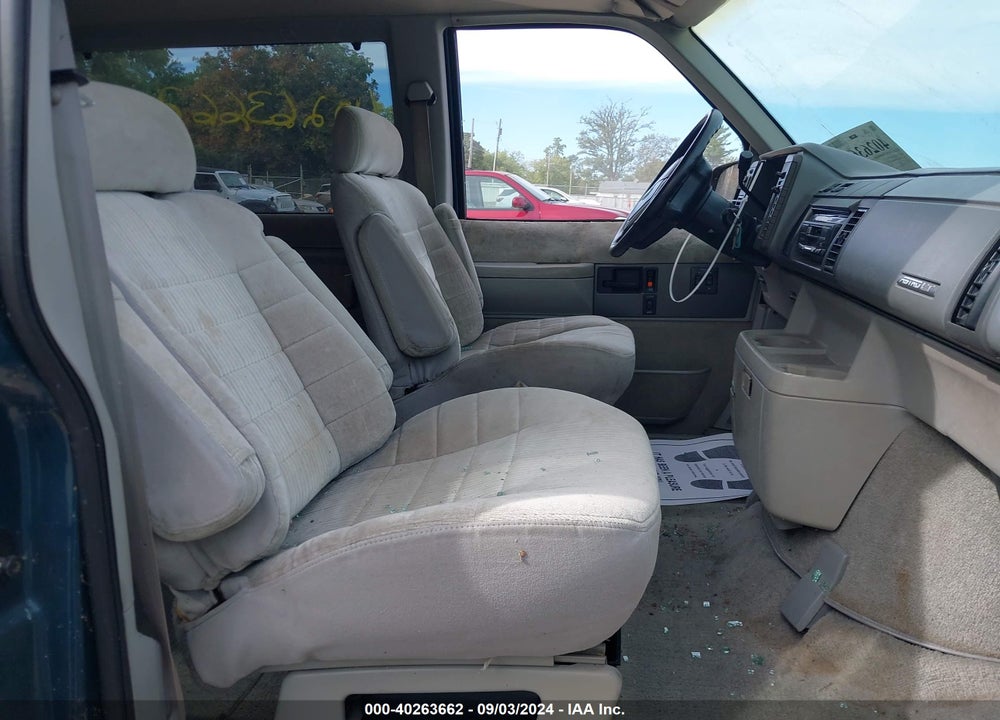 1995 CHEVROLET ASTRO VIN: 1GNDM19W7SB106124