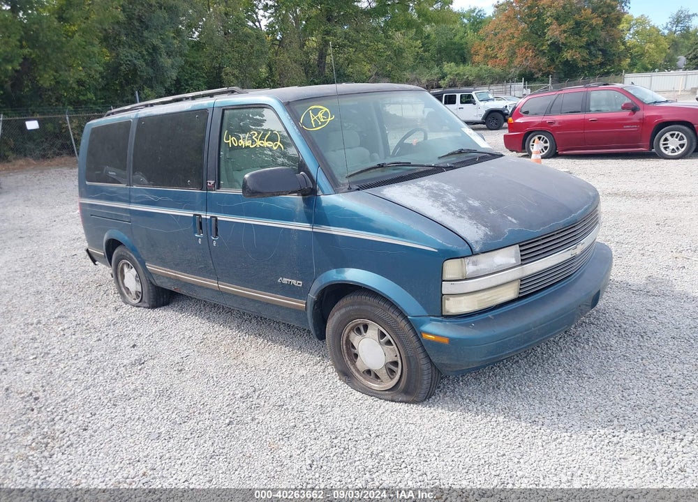 1995 CHEVROLET ASTRO VIN: 1GNDM19W7SB106124