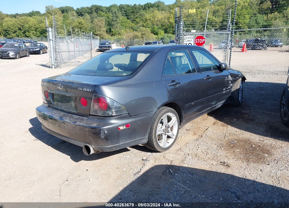 2004 LEXUS IS 300 VIN: JTHBD192140084731