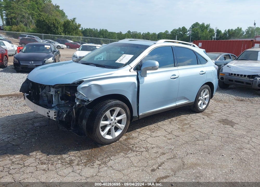 2010 LEXUS RX 350 VIN: 2T2ZK1BA8AC017080