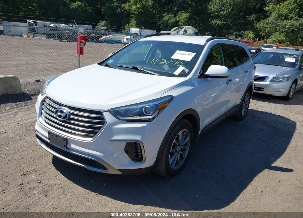 2017 HYUNDAI SANTA FE SE VIN: KM8SMDHF9HU256991