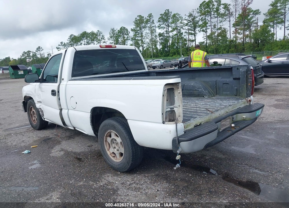 2000 CHEVROLET SILVERADO 1500 VIN: 1GCEC14W3YZ268596