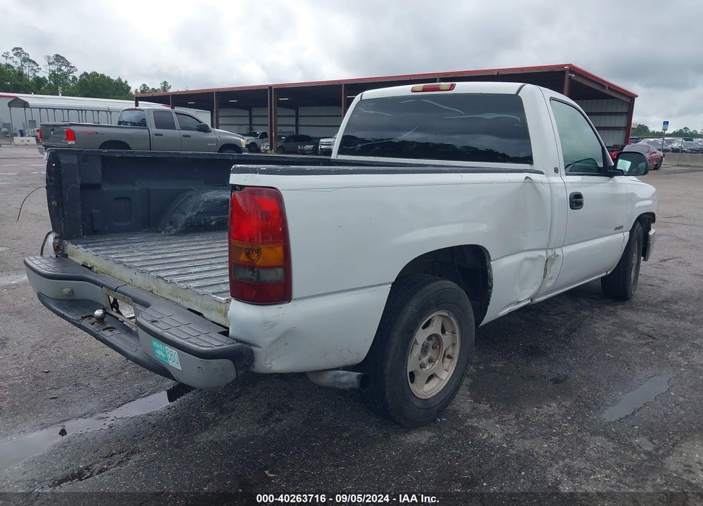 2000 CHEVROLET SILVERADO 1500 VIN: 1GCEC14W3YZ268596