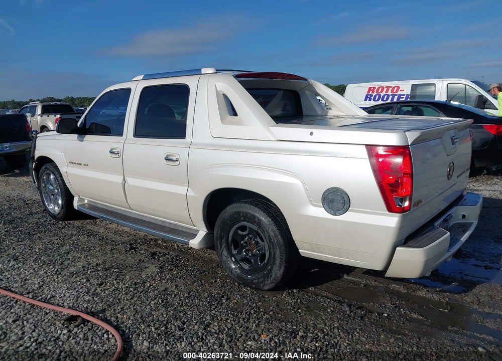 2004 CADILLAC ESCALADE EXT VIN: 3GYEK62NX4G256587