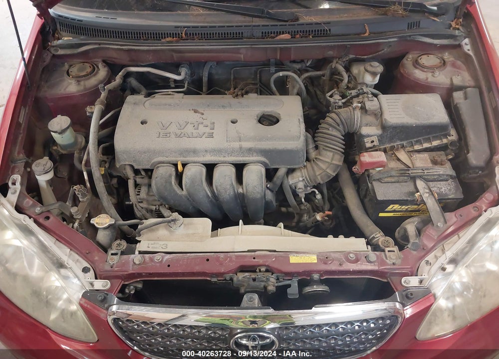 2005 TOYOTA COROLLA S VIN: 1NXBR32E95Z344544