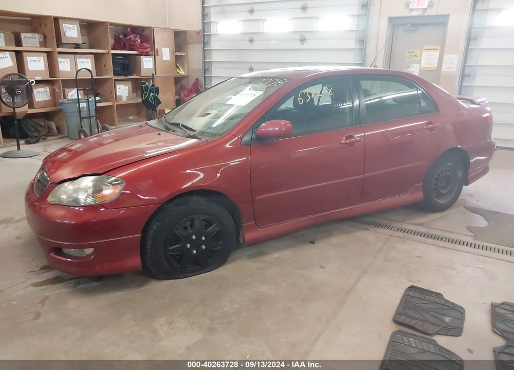 2005 TOYOTA COROLLA S VIN: 1NXBR32E95Z344544