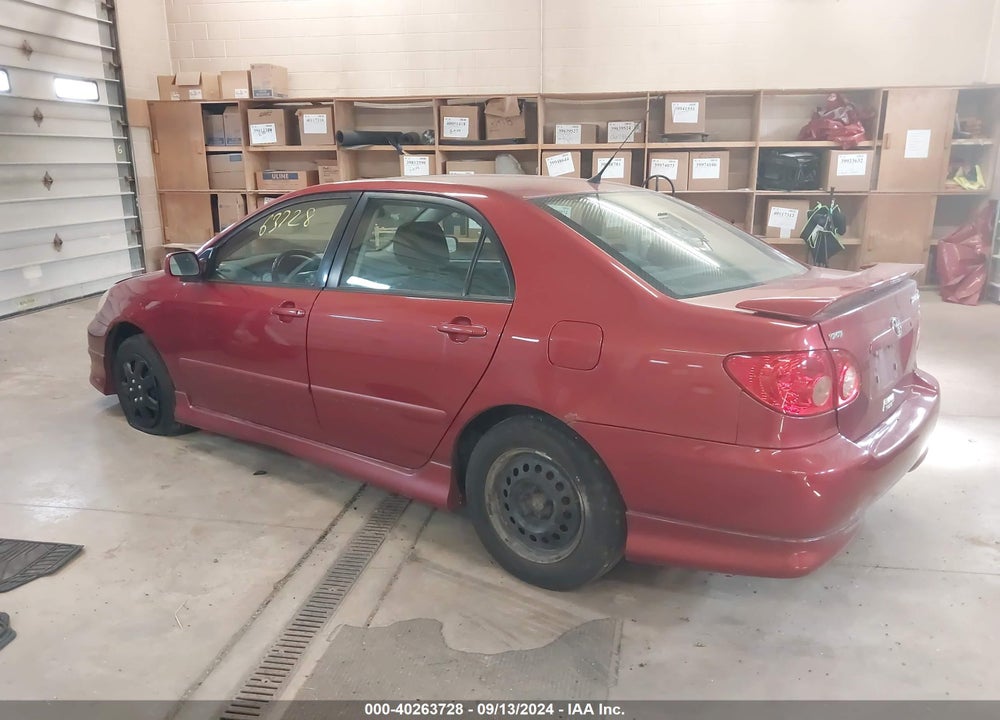 2005 TOYOTA COROLLA S VIN: 1NXBR32E95Z344544