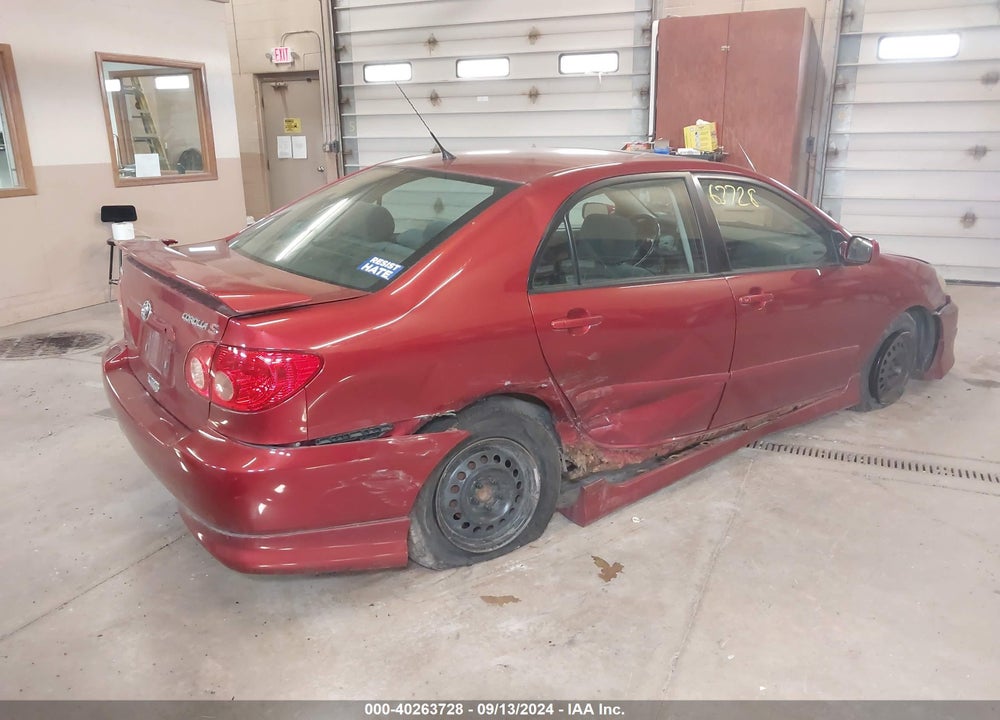 2005 TOYOTA COROLLA S VIN: 1NXBR32E95Z344544