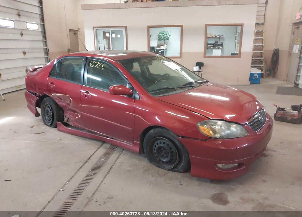 2005 TOYOTA COROLLA S VIN: 1NXBR32E95Z344544