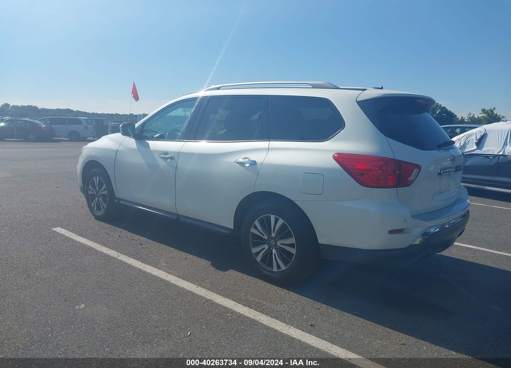 2017 NISSAN PATHFINDER SV VIN: 5N1DR2MM7HC901601