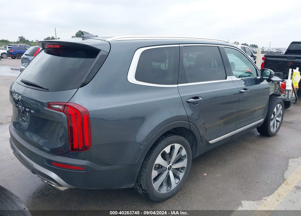 2022 KIA TELLURIDE EX VIN: 5XYP34HC4NG319463