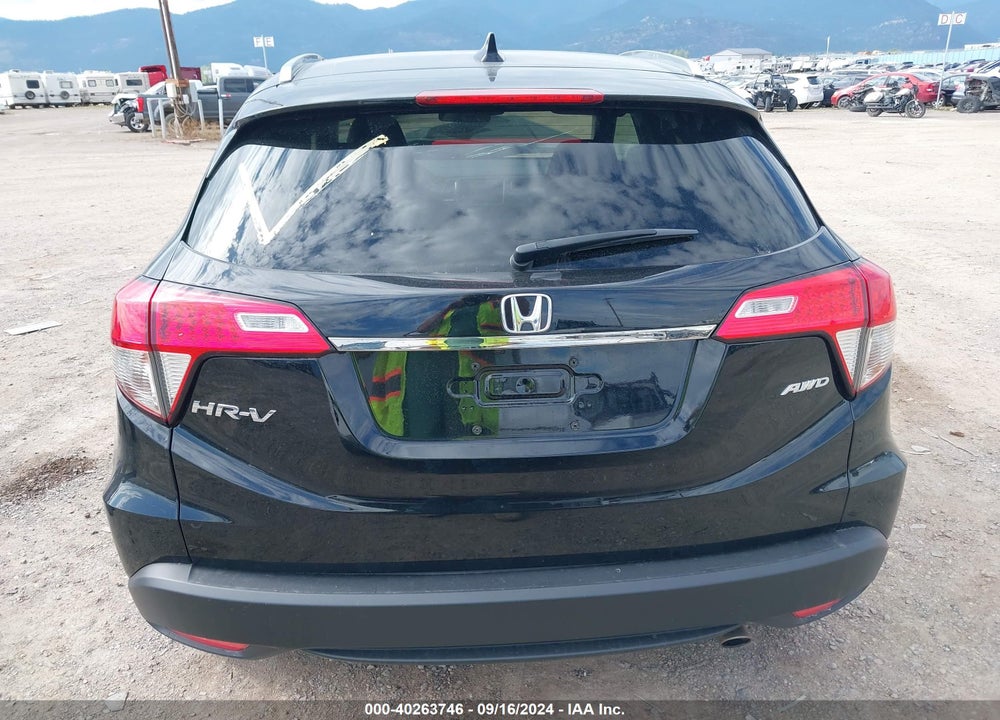 2022 HONDA HR-V AWD EX VIN: 3CZRU6H53NM758556