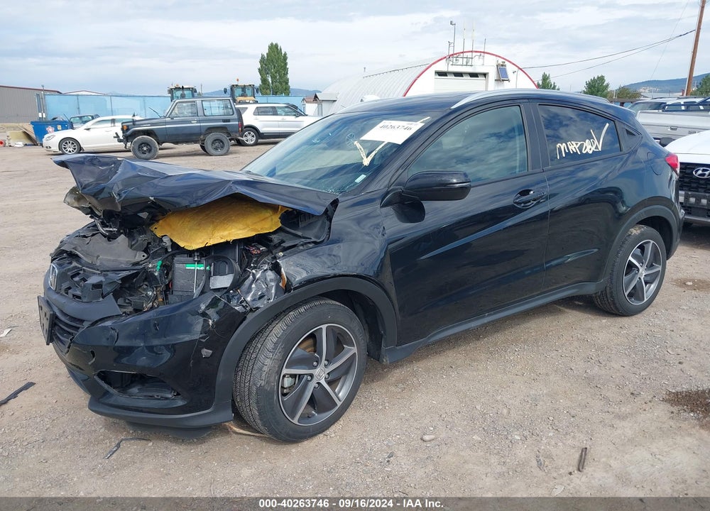 2022 HONDA HR-V AWD EX VIN: 3CZRU6H53NM758556