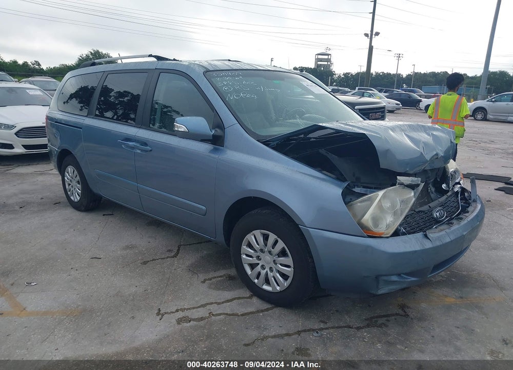 2012 KIA SEDONA LX VIN: KNDMG4C7XC6446638