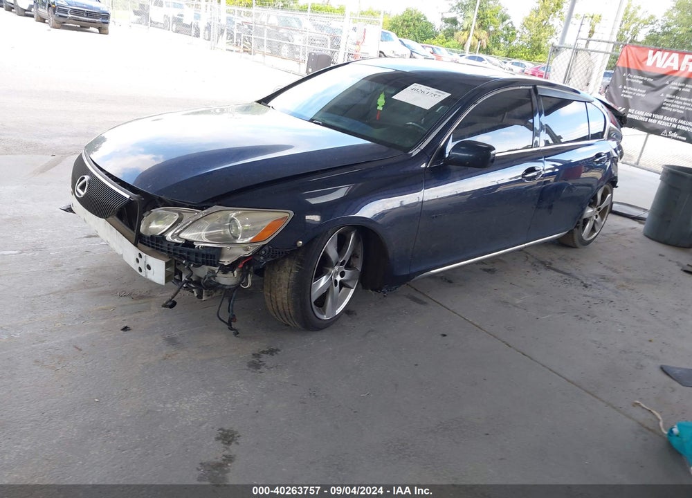 2006 LEXUS GS 300 BASE (A6) VIN: JTHBH96S865045339