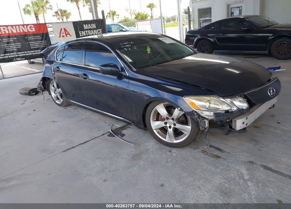 2006 LEXUS GS 300 BASE (A6) VIN: JTHBH96S865045339