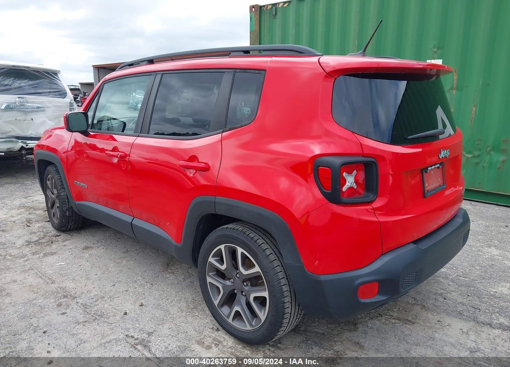 2017 JEEP RENEGADE LATITUDE FWD VIN: ZACCJABB8HPF96883