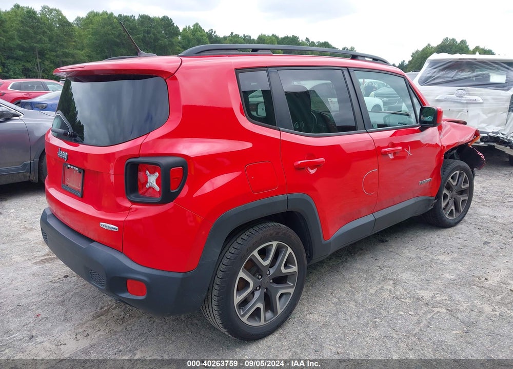 2017 JEEP RENEGADE LATITUDE FWD VIN: ZACCJABB8HPF96883
