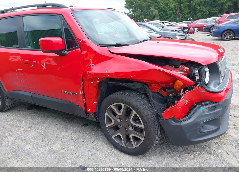 2017 JEEP RENEGADE LATITUDE FWD VIN: ZACCJABB8HPF96883