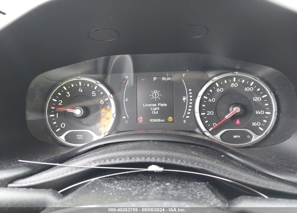 2017 JEEP RENEGADE LATITUDE FWD VIN: ZACCJABB8HPF96883
