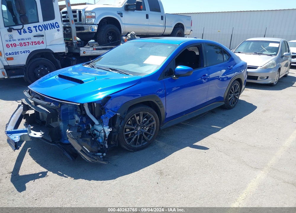 2022 SUBARU WRX PREMIUM VIN: JF1VBAF67N9005030
