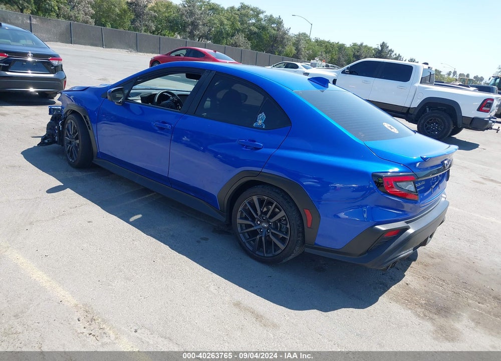 2022 SUBARU WRX PREMIUM VIN: JF1VBAF67N9005030