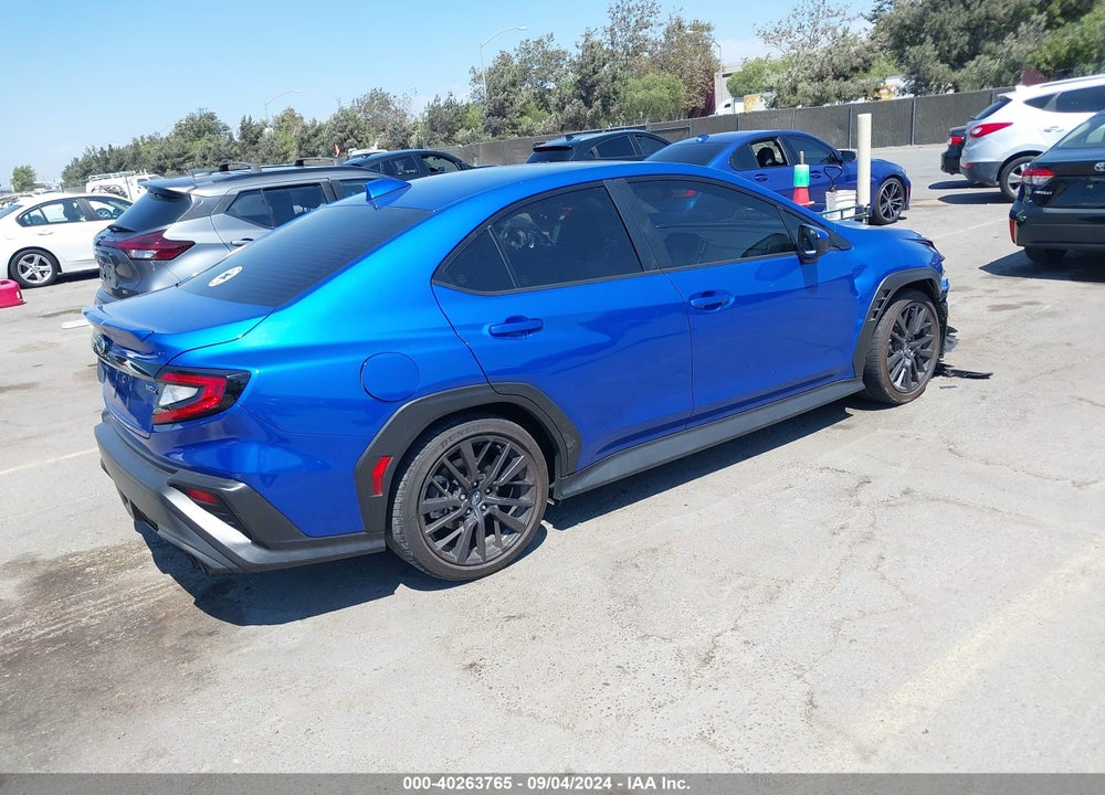 2022 SUBARU WRX PREMIUM VIN: JF1VBAF67N9005030
