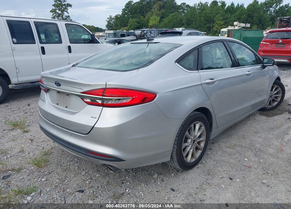 2017 FORD FUSION SE VIN: 3FA6P0H70HR326535