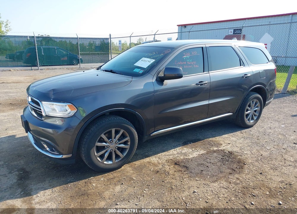 2018 DODGE DURANGO SXT AWD VIN: 1C4RDJAG2JC176268