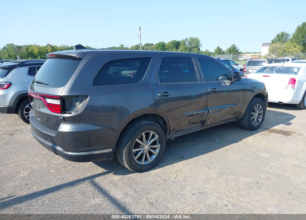 2018 DODGE DURANGO SXT AWD VIN: 1C4RDJAG2JC176268