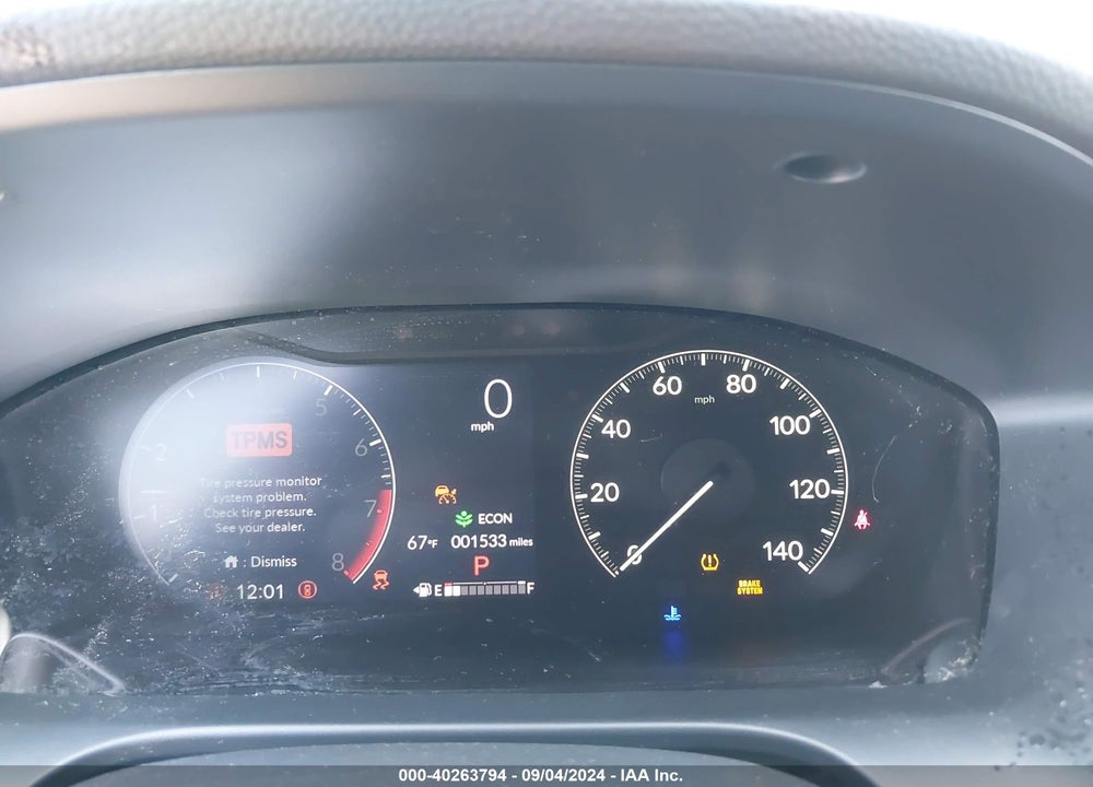 2024 HONDA HR-V AWD SPORT/AWD SPORT W/O BSI VIN: 3CZRZ2H59RM757329