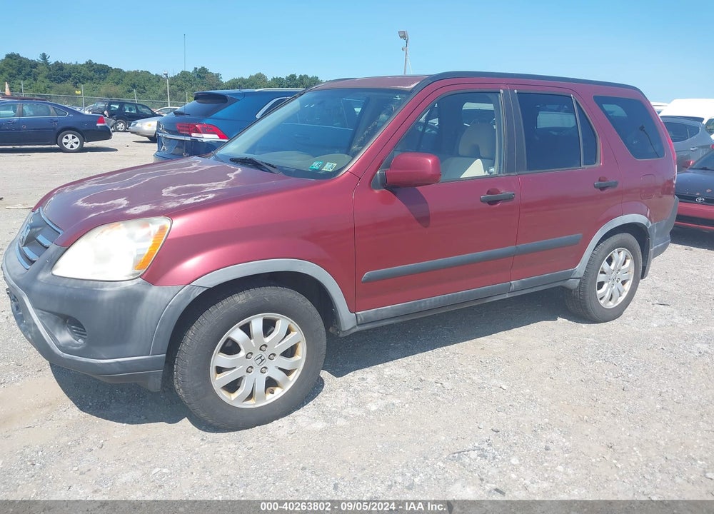 2006 HONDA CR-V EX VIN: JHLRD77846C059479