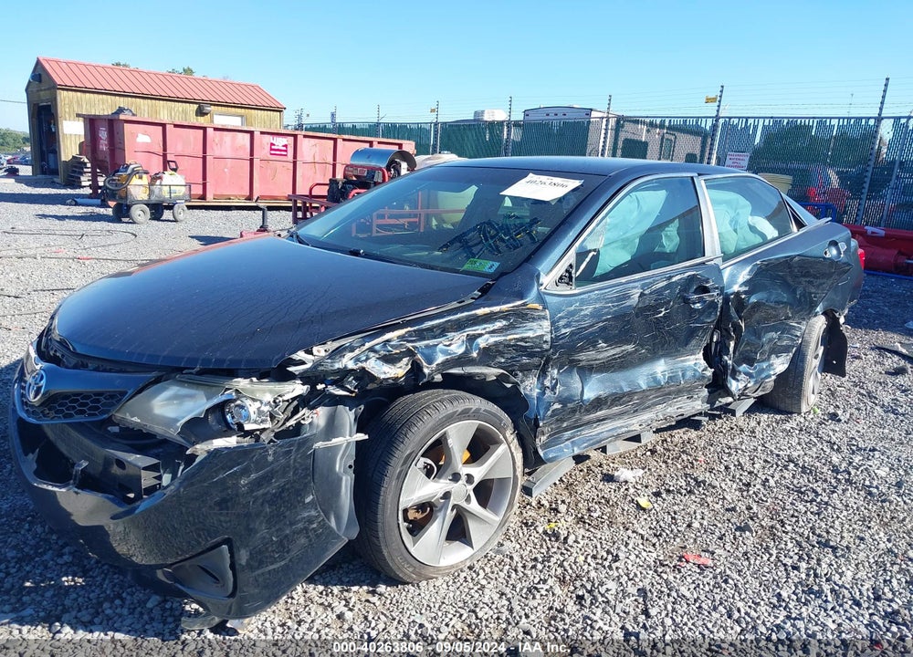 2012 TOYOTA CAMRY VIN: 4T1BK1FK9CU504136
