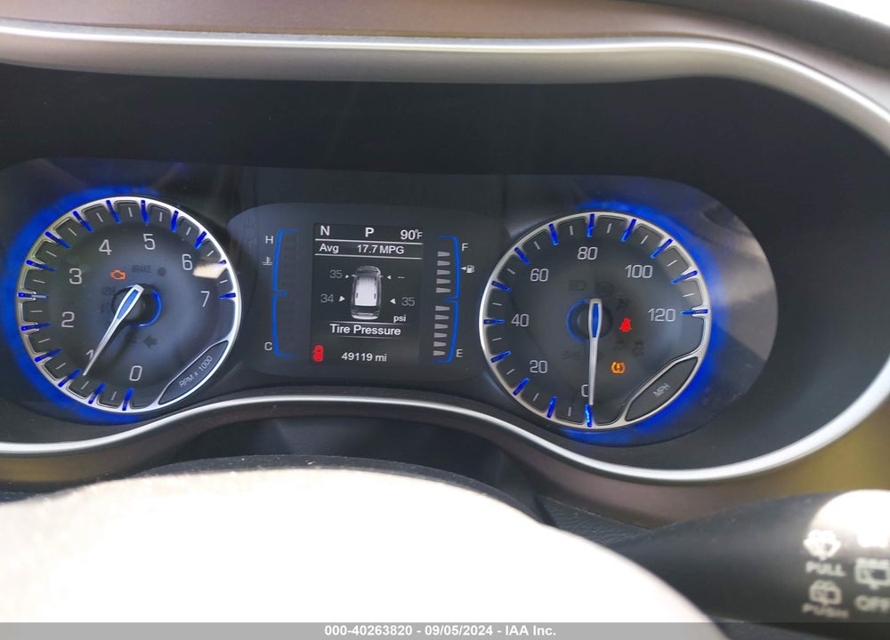 2017 CHRYSLER PACIFICA TOURING VIN: 2C4RC1DG4HR654223