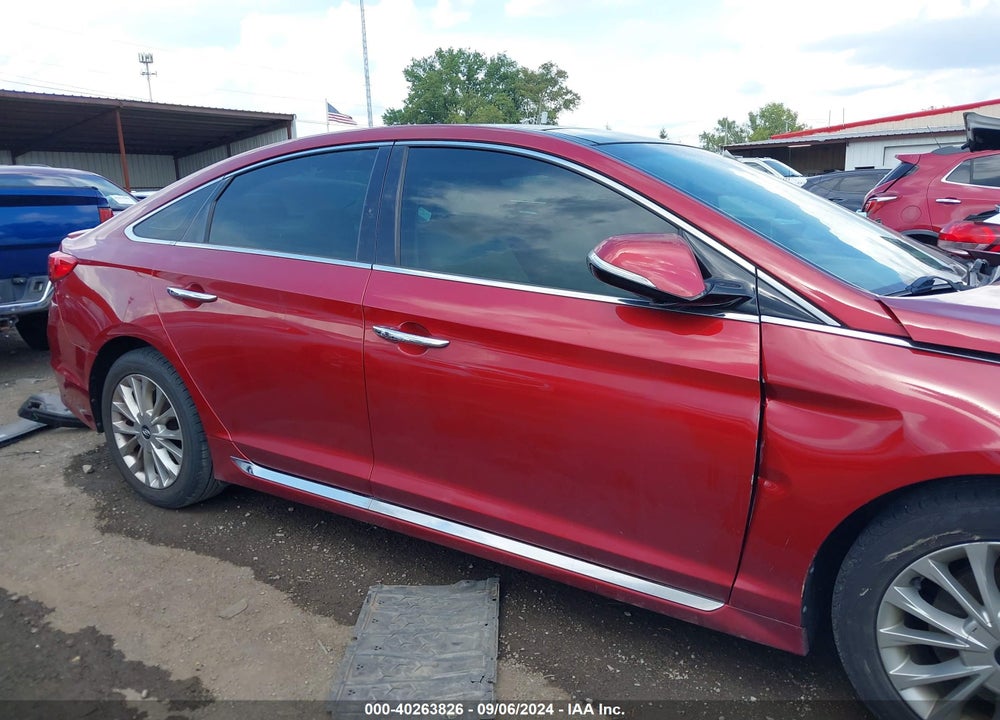 2015 HYUNDAI SONATA LIMITED VIN: 5NPE34AF1FH015318