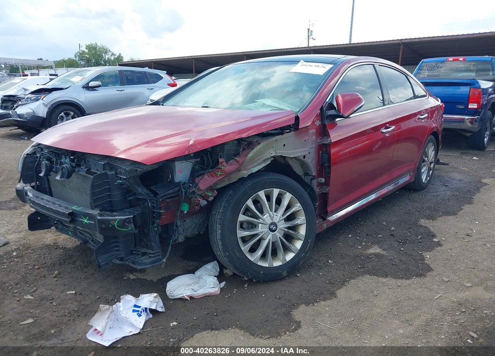 2015 HYUNDAI SONATA LIMITED VIN: 5NPE34AF1FH015318