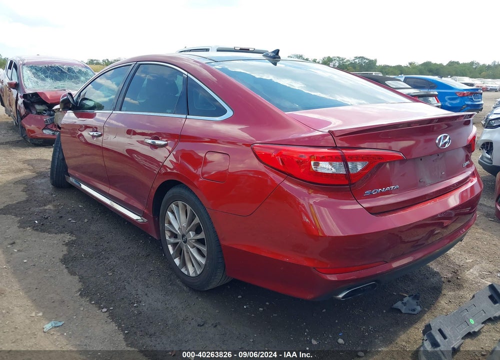 2015 HYUNDAI SONATA LIMITED VIN: 5NPE34AF1FH015318