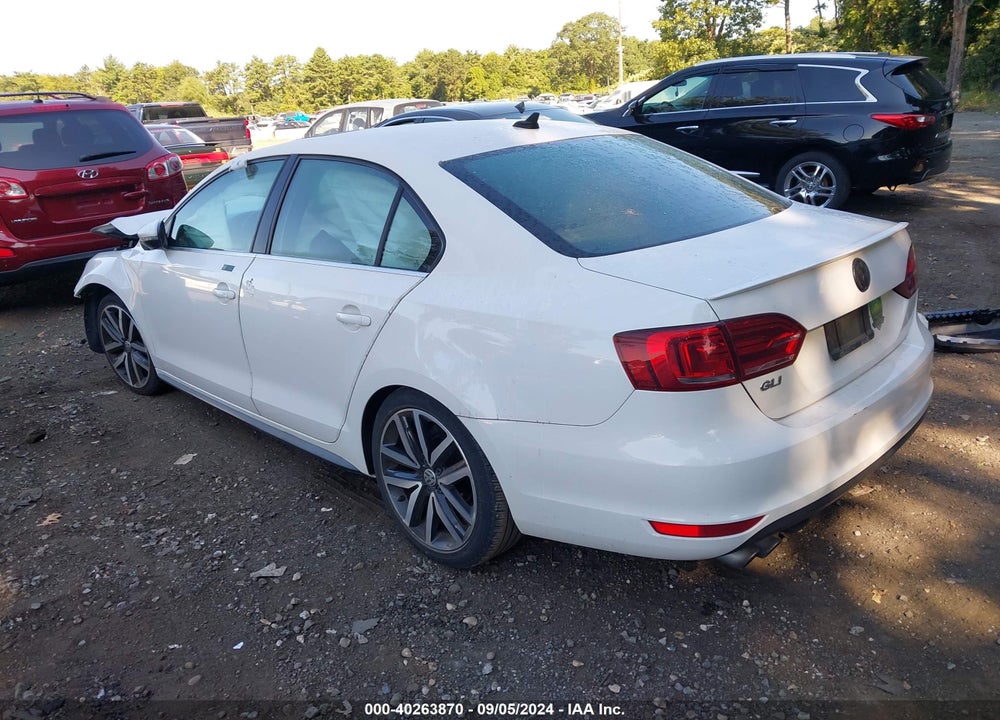2014 VOLKSWAGEN JETTA GLI AUTOBAHN W/NAV VIN: 3VW4T7AJ3EM351396