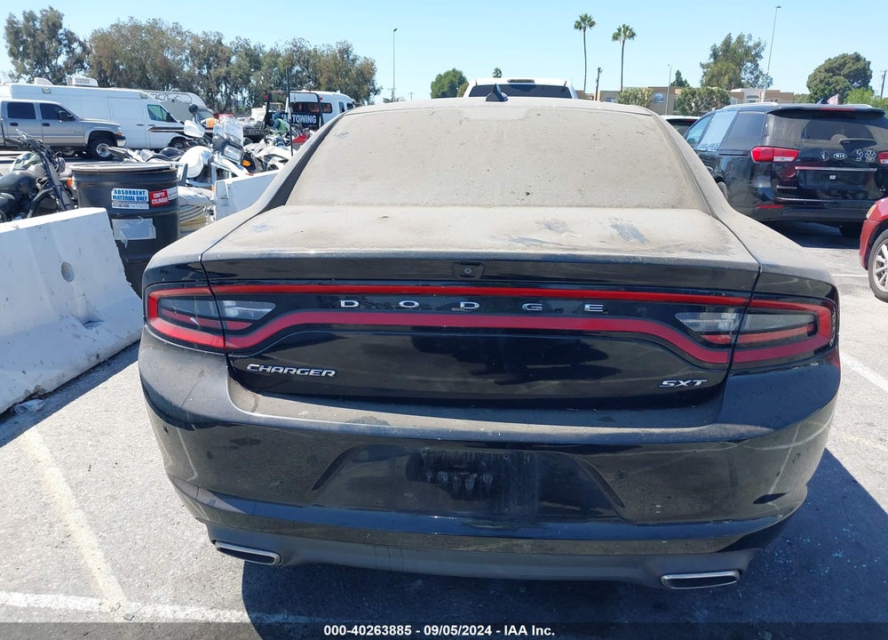 2016 DODGE CHARGER SXT VIN: 2C3CDXHG6GH292839