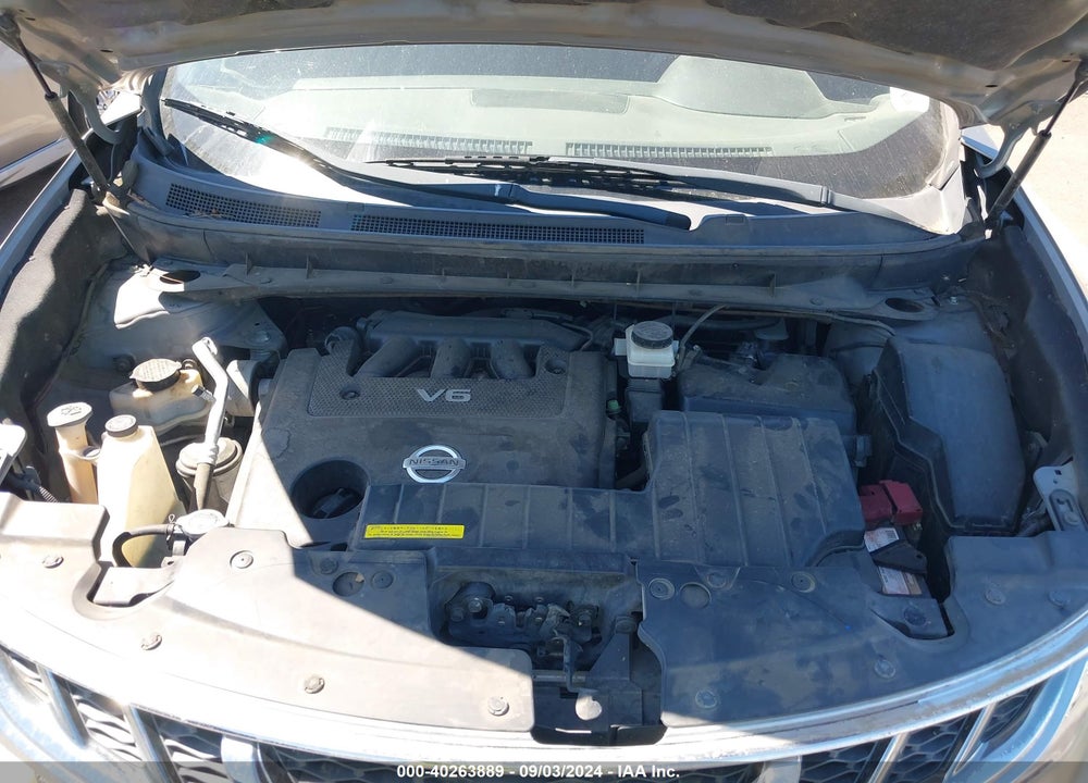 2011 NISSAN MURANO S VIN: JN8AZ1MW3BW169626