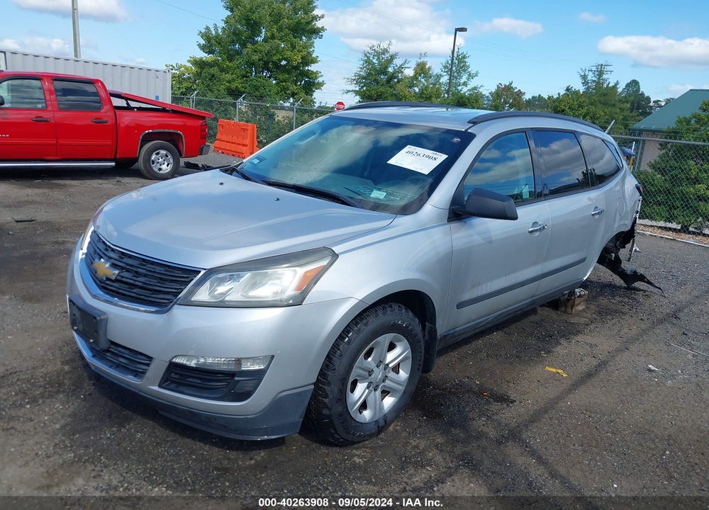 2014 CHEVROLET TRAVERSE LS VIN: 1GNKRFED6EJ288337