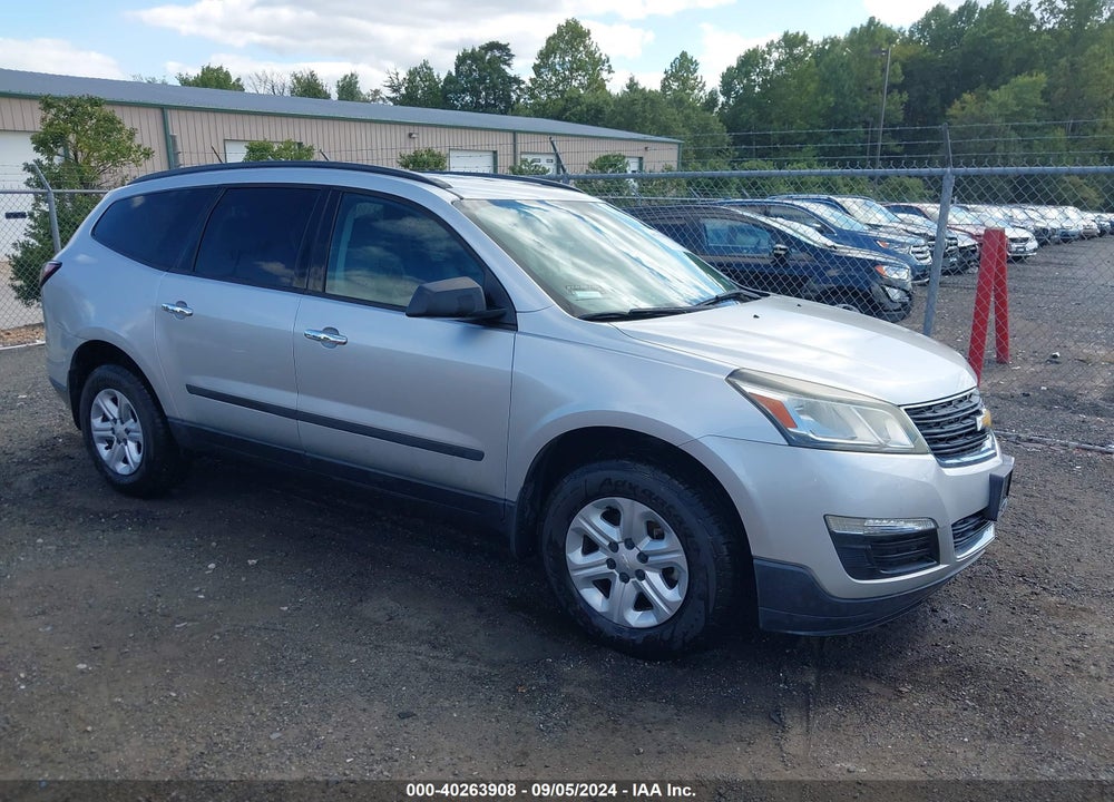 2014 CHEVROLET TRAVERSE LS VIN: 1GNKRFED6EJ288337